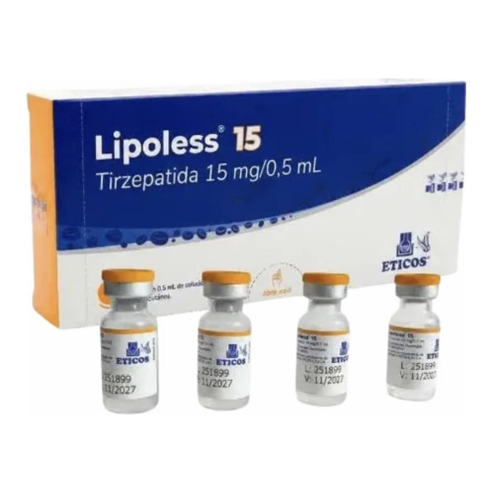 Produto Lipoless 15 mg — caixa com 4