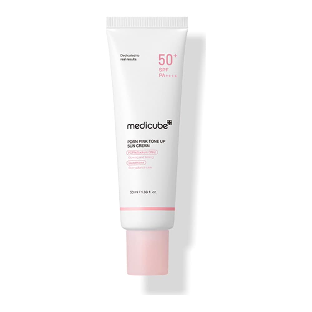 Produto PDRN Pink Tone Up Sun Cream SPF50+