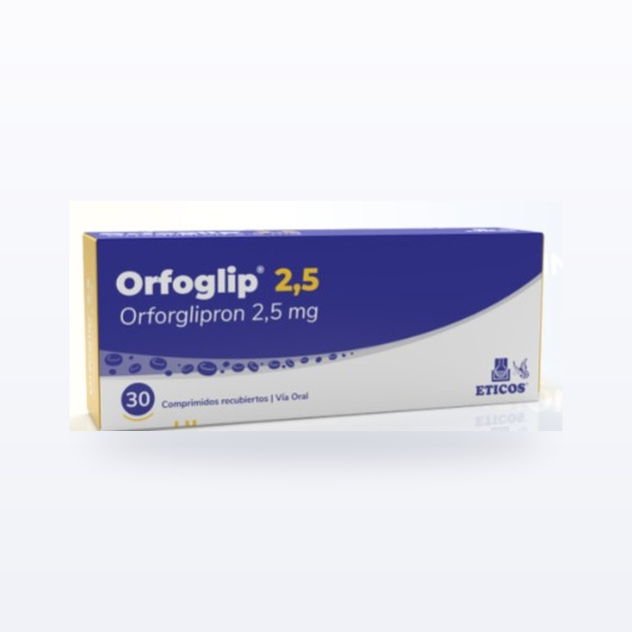 Produto Orfoglip 2,5 mg